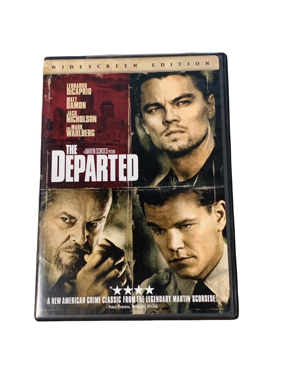 The Departed DVD Widescreen Edition Crime Thriller Drama Scorsese R Rated